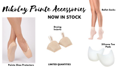 NEW Nikolay Pointe Shoe Accessories!