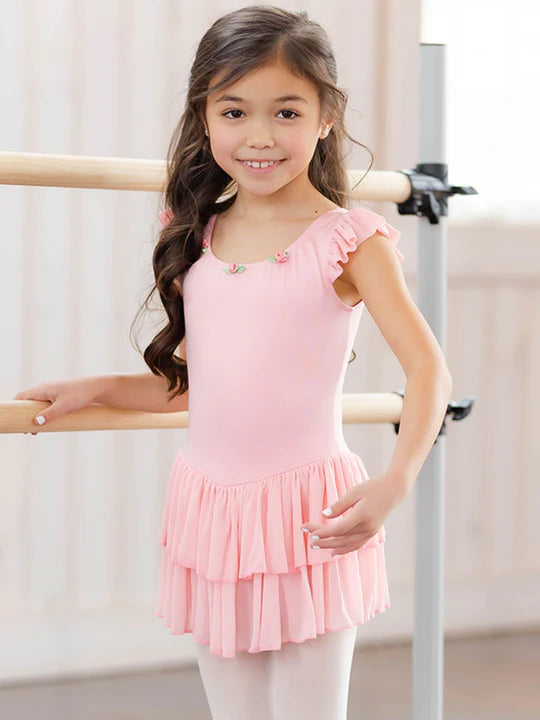 2237 Flutter Sleeve with Attached Tutu