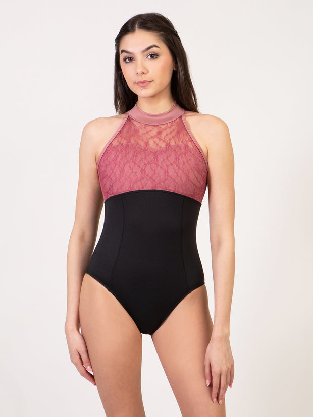 2664A Spring Chateau Halter Leotard (FINAL SALE)