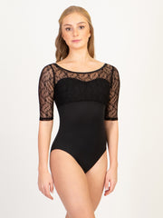 2665A Spring Chateau Short Sleeve Adult Leotard (FINAL SALE)