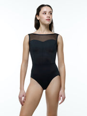 2775A Melrose Illusion Sweetheart Tank Leotard