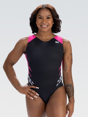 3809 Pink Rival Workout Leotard