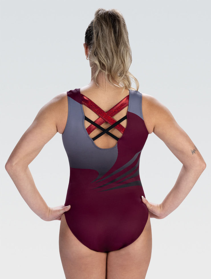 3910 Shimmering Cascade Tank Leotard