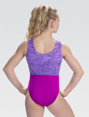 3914 Marble Swirl Tank Leotard