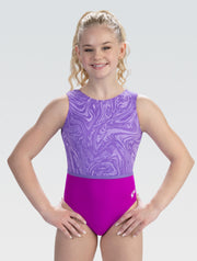 3914 Marble Swirl Tank Leotard