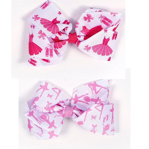 4029 - Dance Print Bow