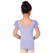 4142C Child Flutter Sleeve Leotard