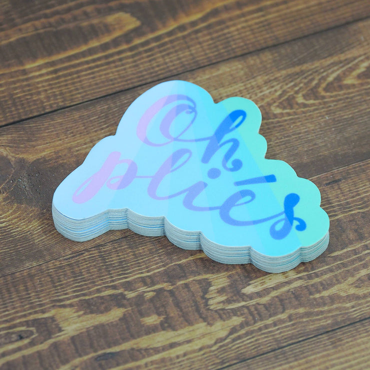 Oh Pliés Stickers