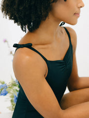 2741A Park Avenue Pinch Front Cami Leotard