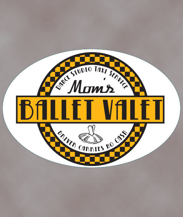 BV-RCS Ballet Vallet Car Sticker