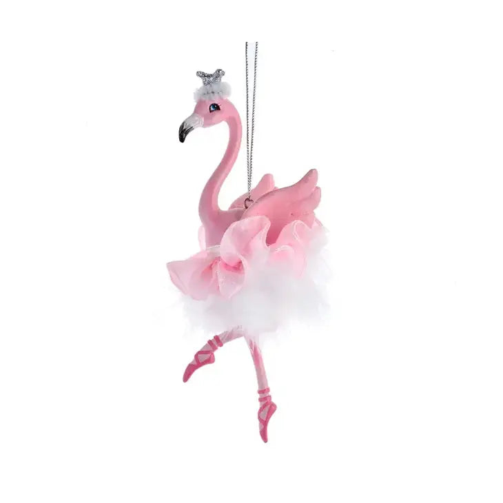 Flamingo Ballerina Ornament