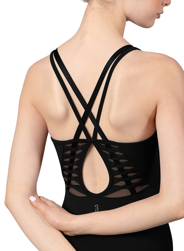 L5287 Weave Halter Leotard