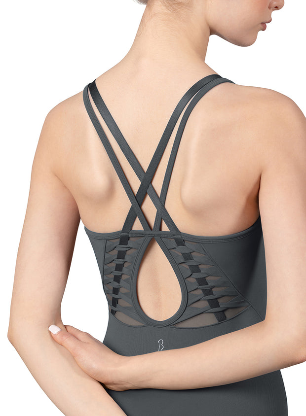L5287 Weave Halter Leotard