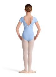 M20005C Child Cap Sleeve Leotard