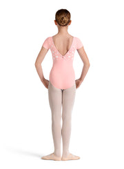 M20005C Child Cap Sleeve Leotard