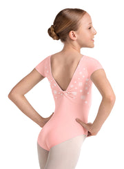 M20005C Child Cap Sleeve Leotard
