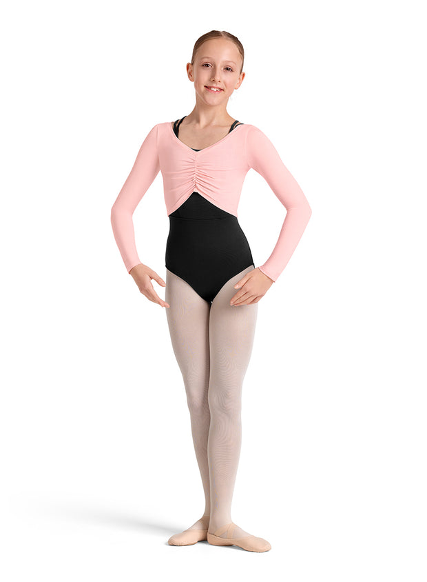 M30004C Long Sleeve Cinched Top