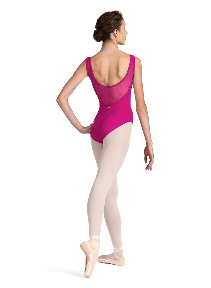 M3116LM V-Neck Tank Leotard