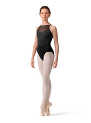 M40001LM Adult Halter Leotard