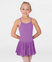 2246 Camisole Leotard with Attached Skirt (FINAL SALE)