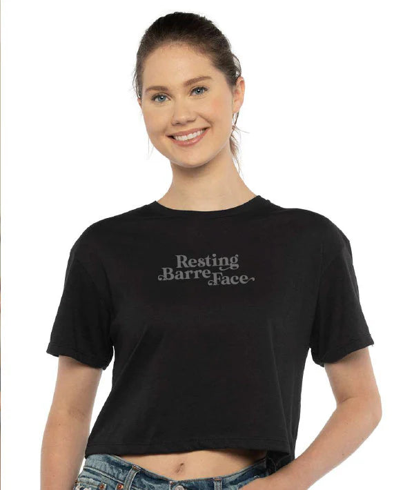 RBF-CT-B Resting Barre Face Tee – Relevé Dancewear
