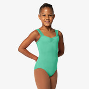 SL21 Marley Child Wide Mesh Strap Leotard