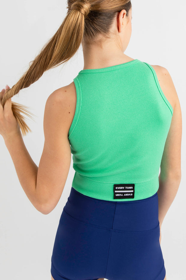 The Staple Ribbed Crop Top(FINAL SALE)