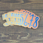 5,6,7,8 Dance Stickers