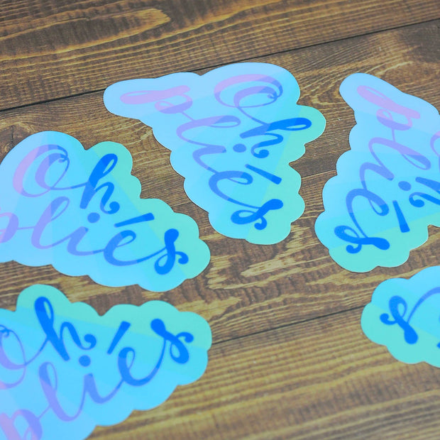 Oh Pliés Stickers