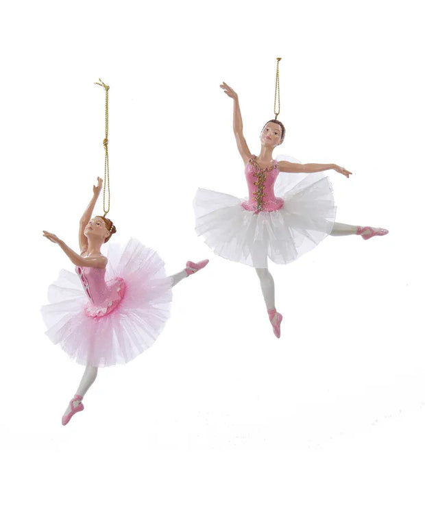 C8887 Pink Ballerina Ornaments