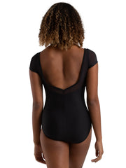 12270W Adult Coral Cap Sleeve Leotard