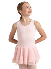 CC877C Child Layered Skirt Tank Dress