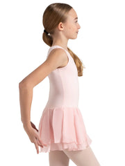 CC877C Child Layered Skirt Tank Dress