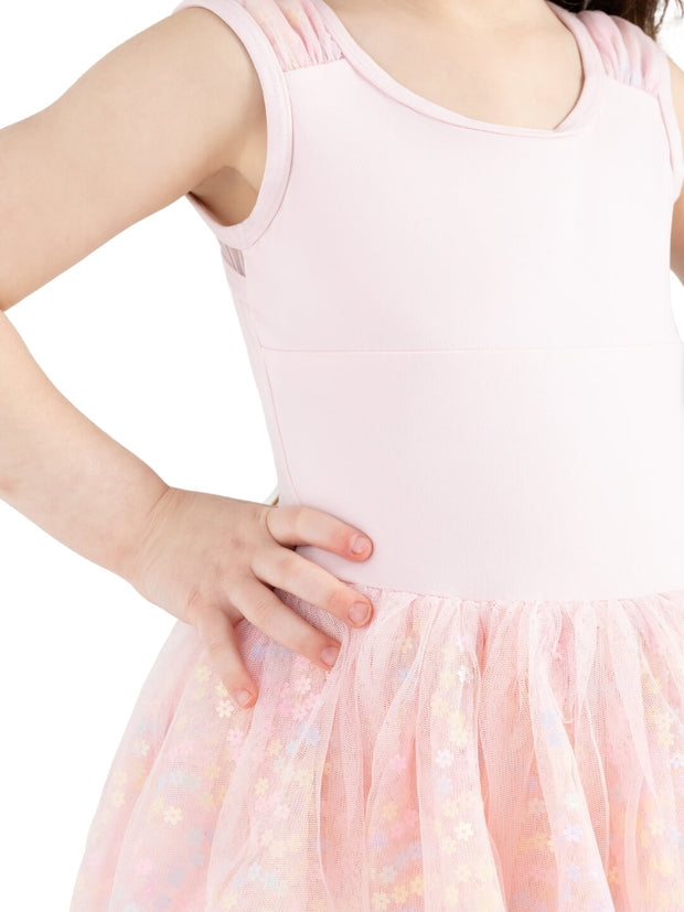 12227C Blossom Short Sleeve Tutu Dress
