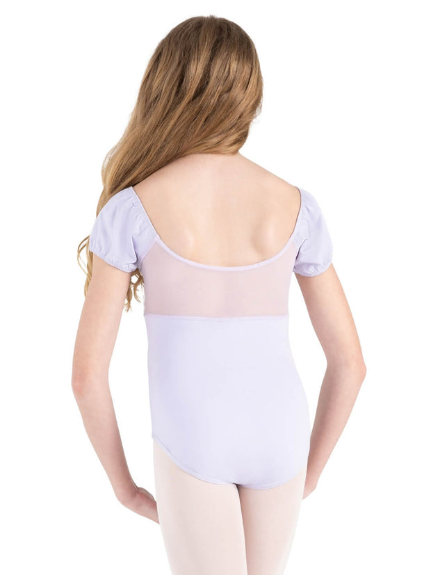 12221C Lotus Cap Sleeve Leotard