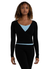 CK11002C Child Crossover Sweater