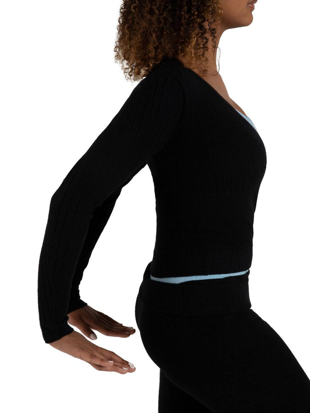 CK11002C Child Crossover Sweater