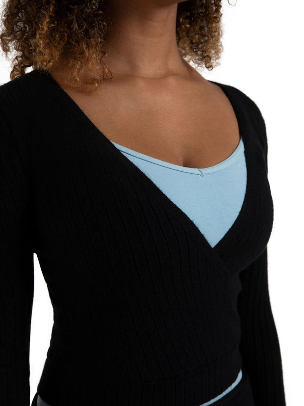 CK11002C Child Crossover Sweater
