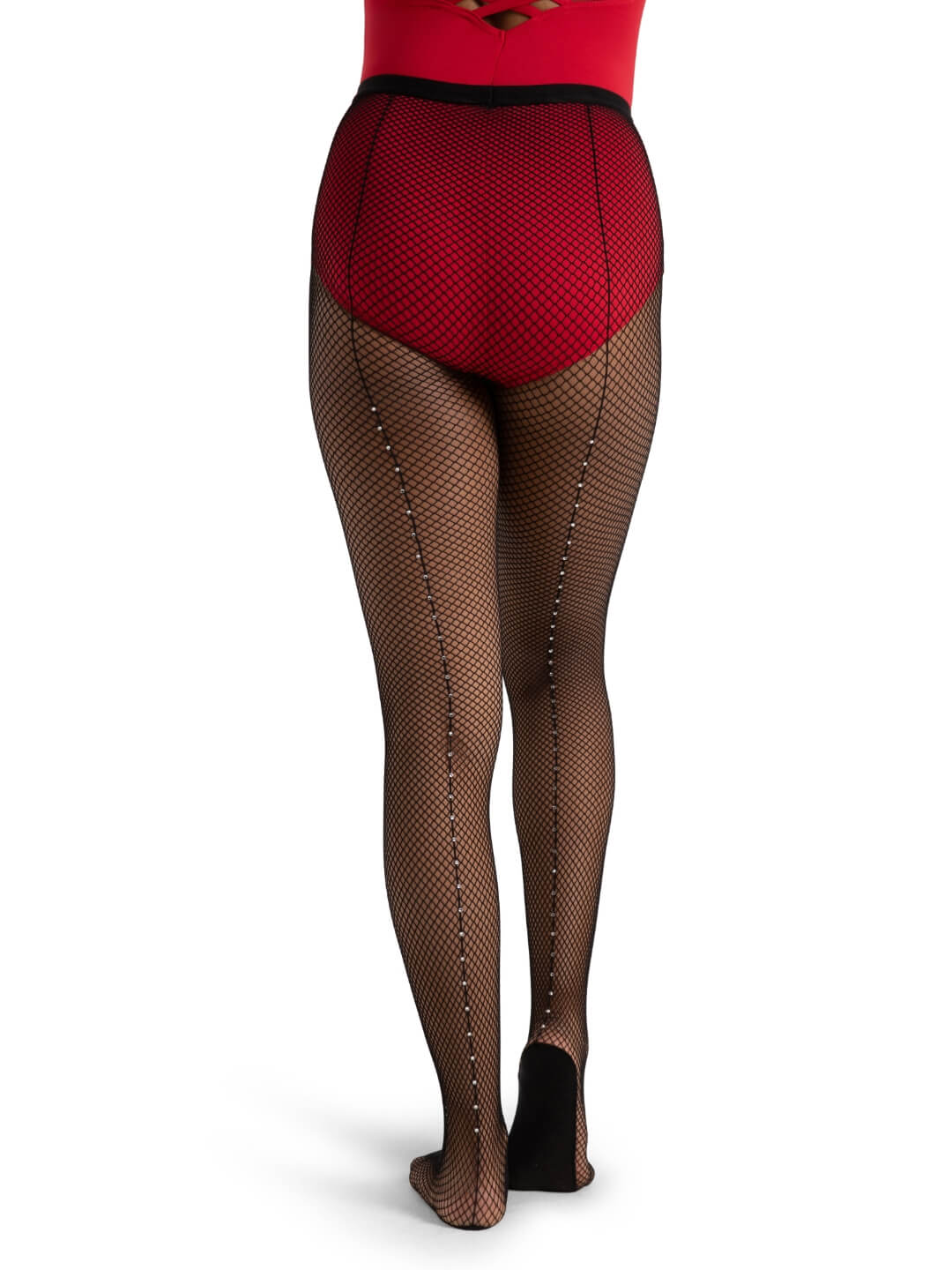 Fishnet Stockings Glitter Red Fishnet Stockings Glitter Red