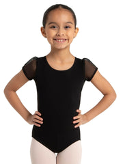 11311C Child Puff Sleeve Leotard