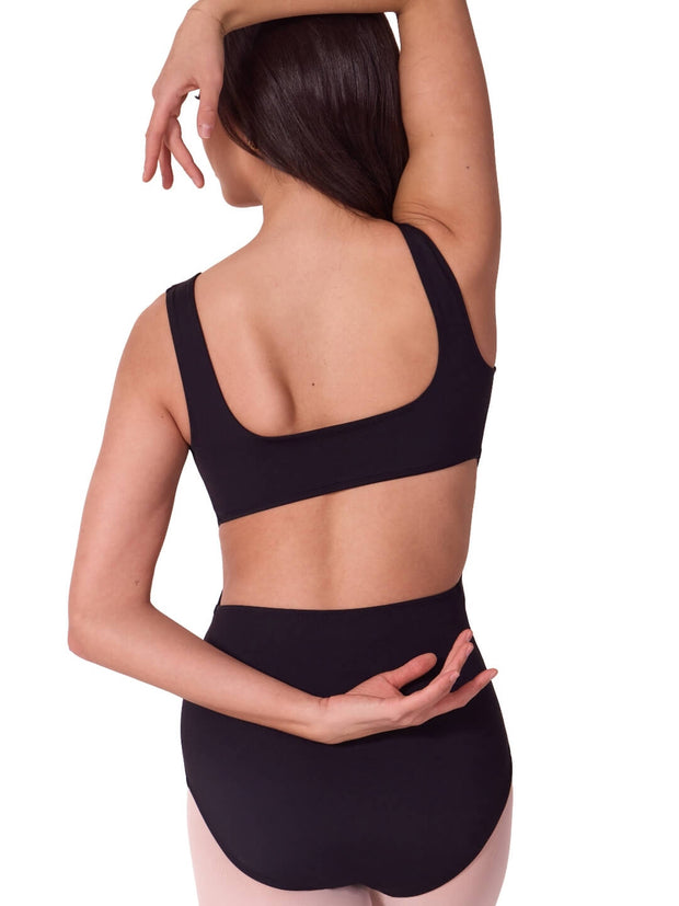 EL104W Soft Elegance Twist Front Leotard