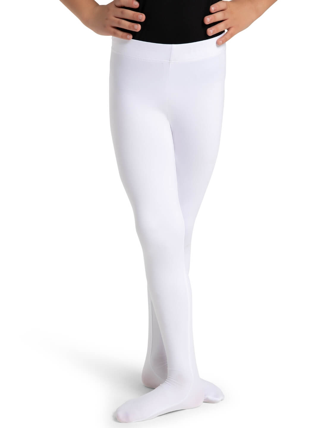 PW Dancewear Boys/Men's Sleeveless Leotard - White