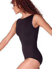 SE1009W Pinch V-Back Boatneck Leotard