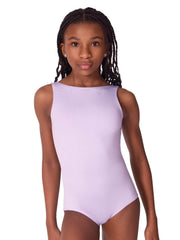 SE1009W Pinch V-Back Boatneck Leotard