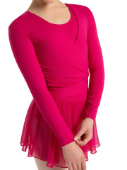 SE1045W Adult Long Sleeve Wrap Top