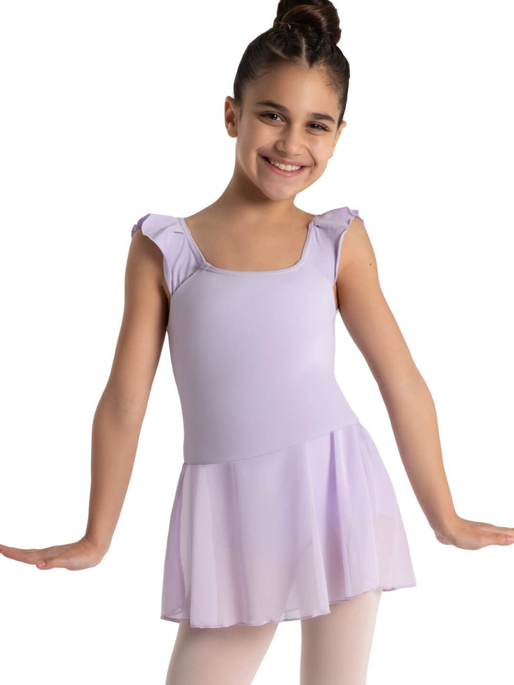 12071C Aurora Ruffle Sleeve Child Dress