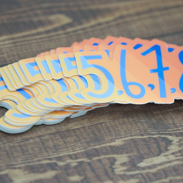 5,6,7,8 Dance Stickers