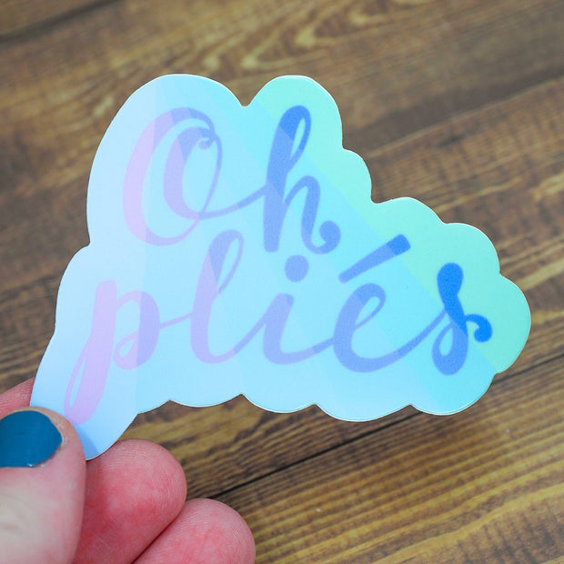 Oh Pliés Stickers