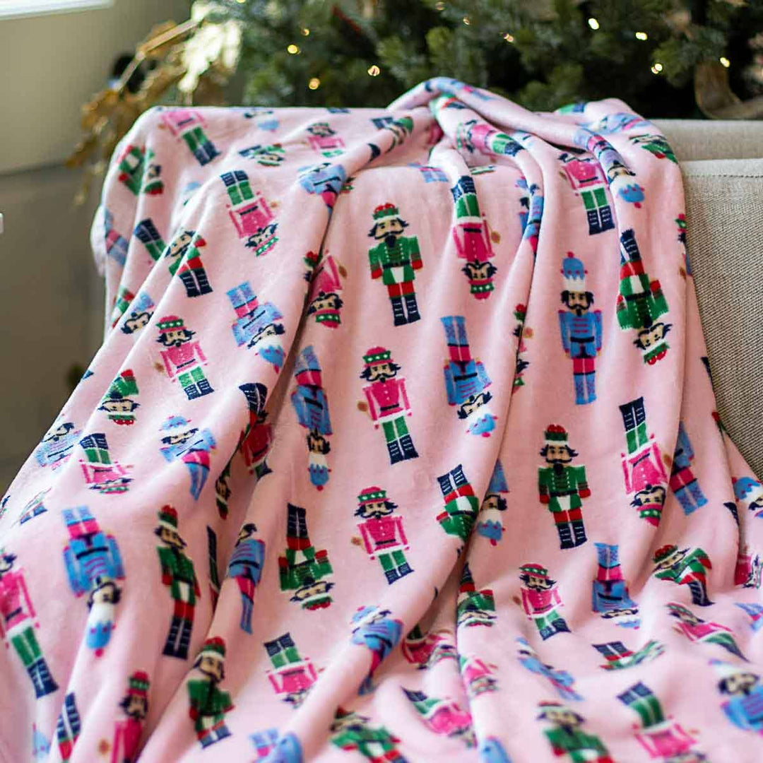 Nutcracker throw blanket hotsell