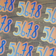 5,6,7,8 Dance Stickers